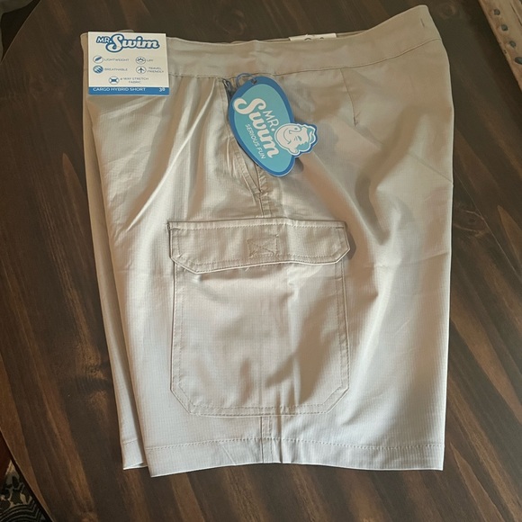 Mr. Swim Hybrid Cargo  shorts size 38 NWT - Picture 7 of 13
